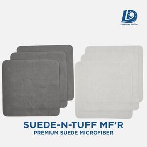 SUEDE-N-TUFF MF'R - Premium Suede Microfiber Cleaning Cloths 24-Pack